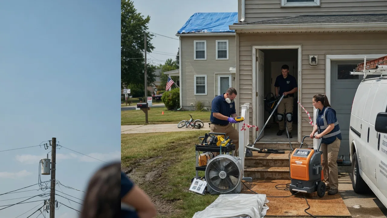 Water Damage Repair in Freeman Spur, IL near me